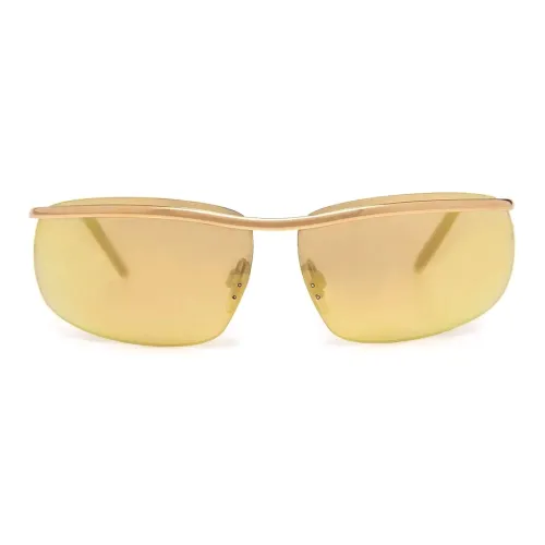 BALLY Металл Ацетат Нерегулярная форма Солнцезащитные очки Женские Золото
