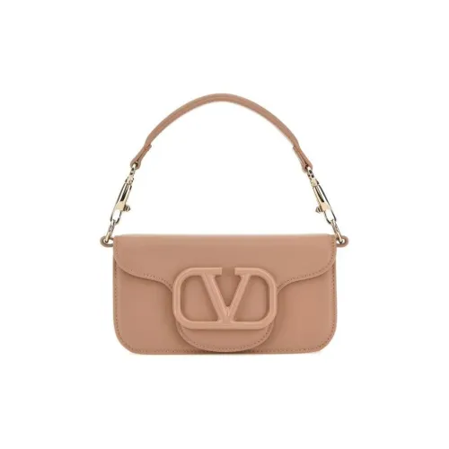 Valentino Locò Телячья кожа Сумка через плечо Женская Розовая