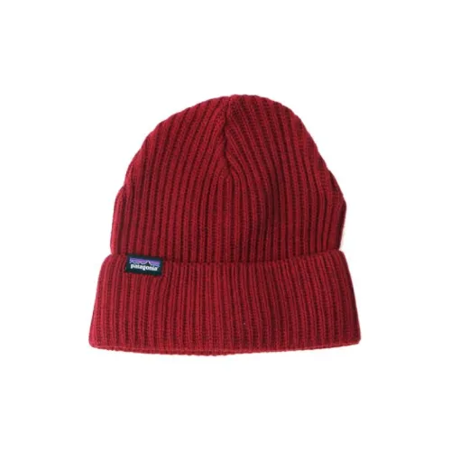 Patagonia Переработанный полиэстер Шапки-бини Унисекс Красный