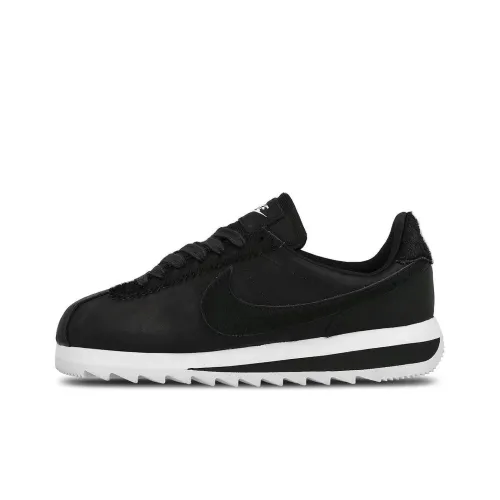 Nike Classic Cortez Амортизация Низкие Беговые Кроссовки Женские Черные