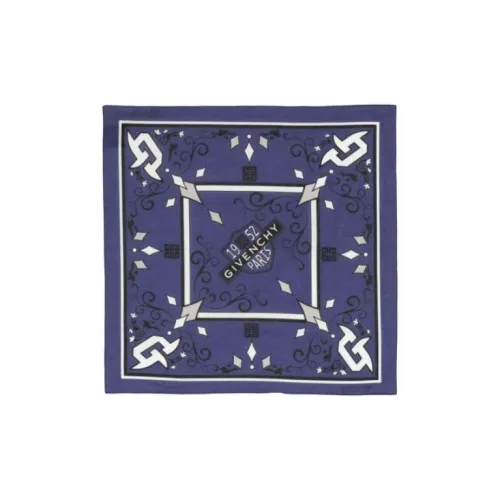 GIVENCHY Вязаные шарфы Мужской Синий