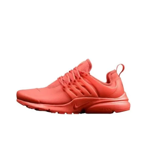 Nike Air Presto Премиум Амортизация Износостойкий Низкий Топ Повседневная Обувь Женская Красная