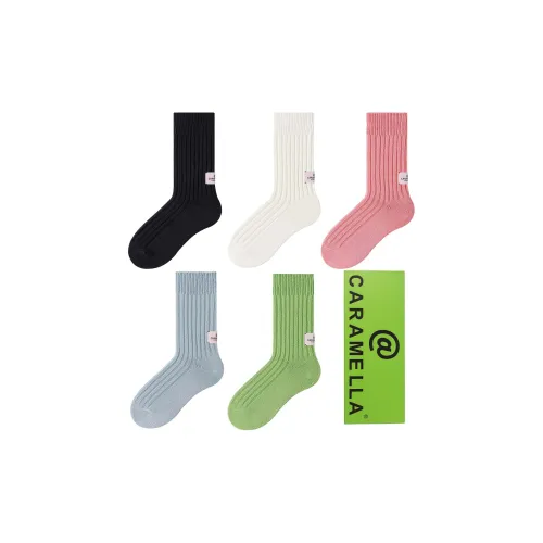 Caramella Crew Socks Unisex 5 Pack (Caramella Crew Socks Унисекс 5 Пачка)