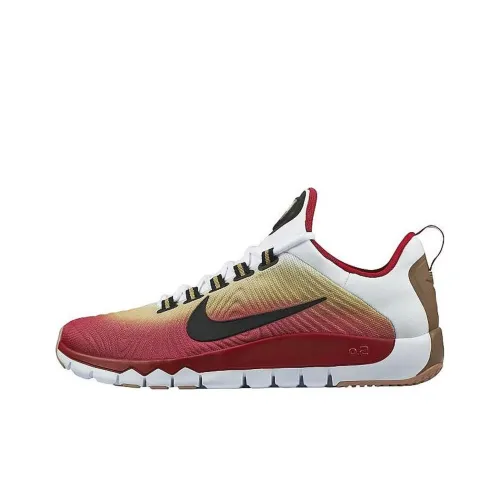 Nike Free Trail 5,0 Амортизация Низкий Топ Кроссовки для тренировок Мужские Красный Белый