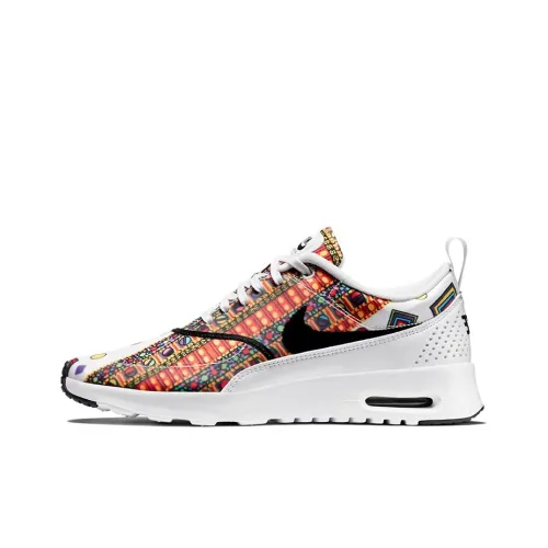 Nike Air Max THEA Low Топ Повседневная обувь GS Оранжевый Белый