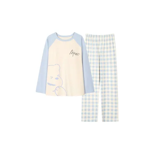 XIFUSHI YR998611 Светло-синий Женский комплект пижам