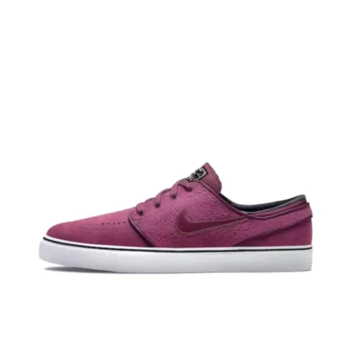 Nike SB Stefan Janoski Zoom Амортизация Износостойкие Низкие Кроссовки для Скейтбординга Унисекс Красный