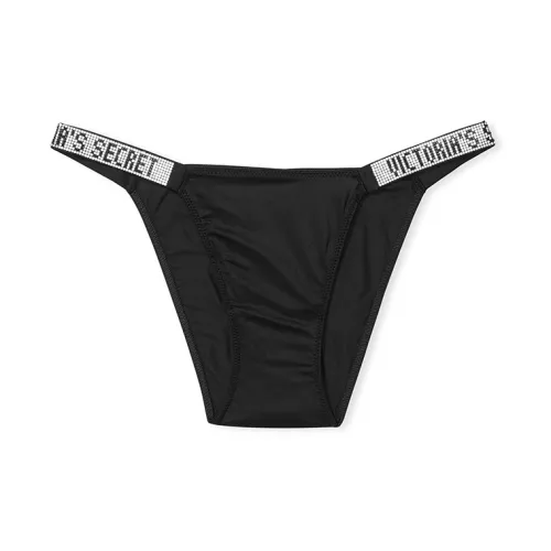 Victoria's Secret 1 упаковка черный женский стринг