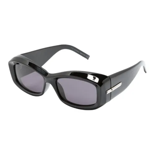 GIVENCHY Ацетат Прямоугольные Солнцезащитные очки Женские Черные