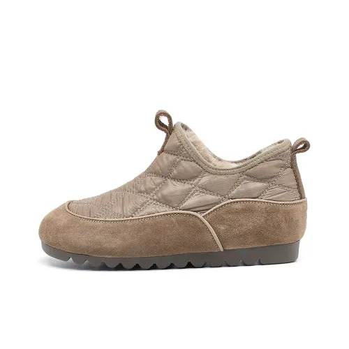 OULISASI Низкий топ кэжуал женский коричневый