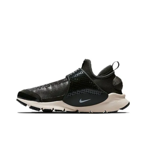 Nike Sock Dart Нескользящий Легкий MID Топ Повседневная обувь Мужская Черная