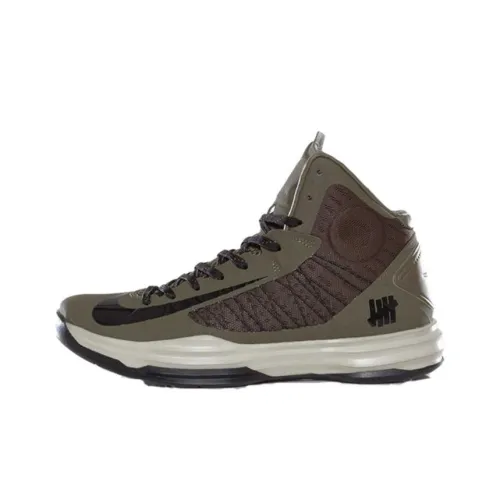nike Hyperdunk UNDFTD Bring Спина Пачка Оливковый Амортизация Поддержка Баланс MID Топ Баскетбольные кроссовки Мужской Коричневый
