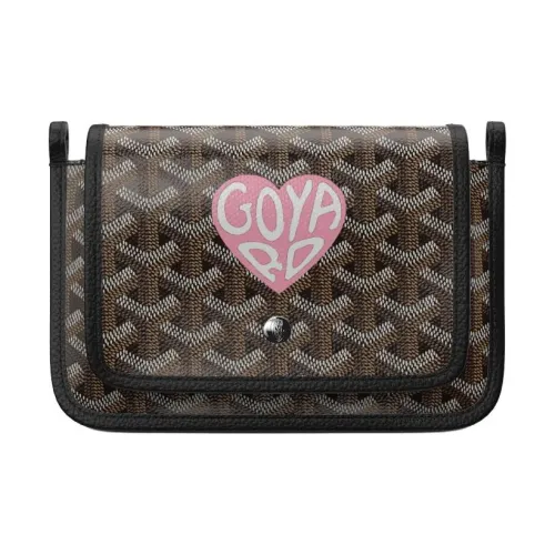 GOYARD Plumet Холст и Кожа Конверт Сумка Ручная Сумка Сумка через плечо Сумка на плечо Унисекс