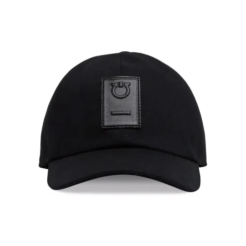 FERRAGAMO Хлопок Кепки Мужской Черный