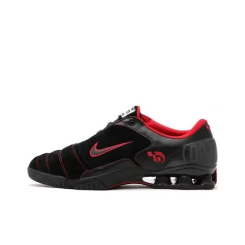 Nike Shock Absorbers Slip-Resistant Low Top Casual Running Shoes Unisex Black Найк Shock Absorbers Низкий топ противоскользящие повседневные беговые кроссовки унисекс черный