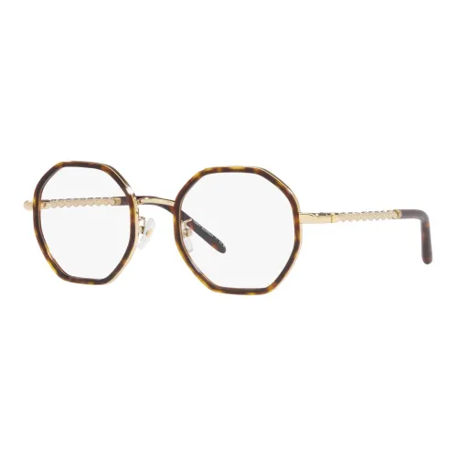 TORY BURCH Металл Нерегулярная форма OPTICAL Очки Женские Черепаховый