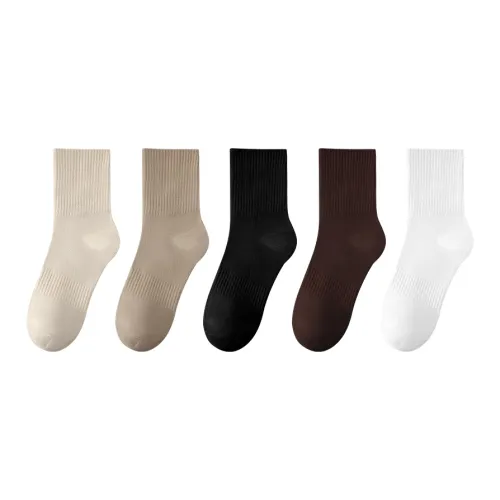 Lanza 1 из 5 цветов Мужские носки MID до икры