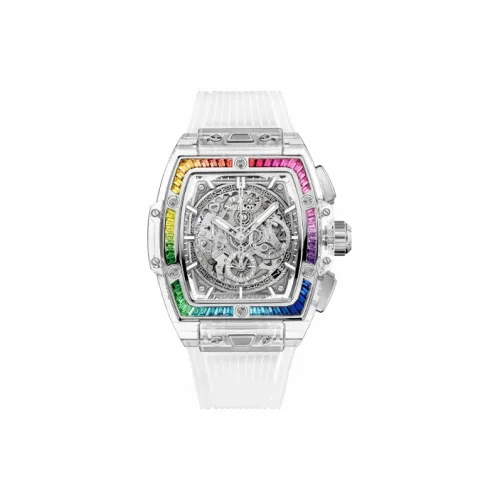 HUBLOT Автоматический механический механизм Мужской часы Big Bang 42mm*14,8mm Скелет