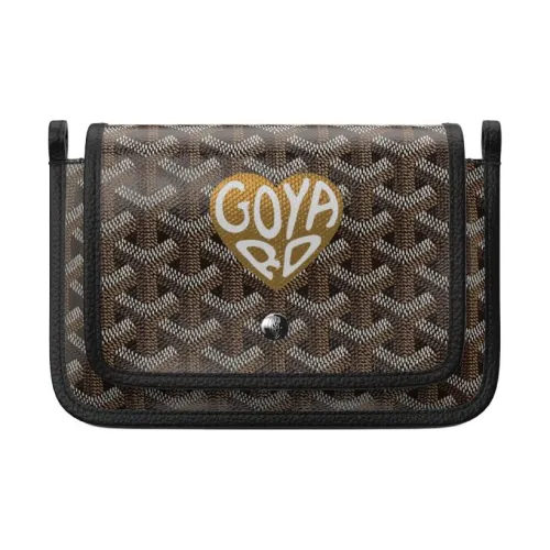 GOYARD Plumet Холст и Кожа Конверт Сумка Ручная Сумка Сумка через плечо Сумка на плечо Унисекс