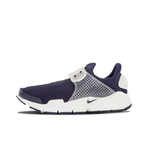 Nike Sock Dart Фрагмент Черный обсидиан Нескользящий Легкий Низкий Топ Повседневный Мужской Синий