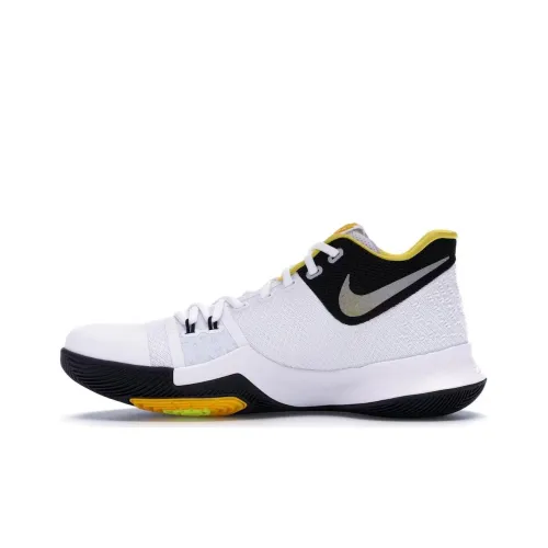 Nike Kyrie 3 N7 Irving 3 Нон-Слип Легкий MID Баскетбольные кроссовки Мужской Белый 2017