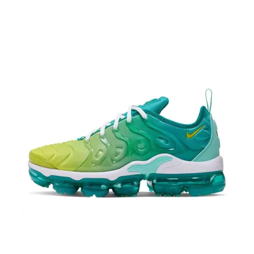 Nike Air Vapormax Plus Устойчивые к истиранию Низкие Беговые кроссовки Женские Зеленые