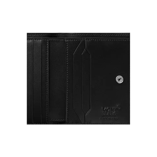 MONTBLANC Meisterstuck Кошелек из коровьей кожи Мужской Черный