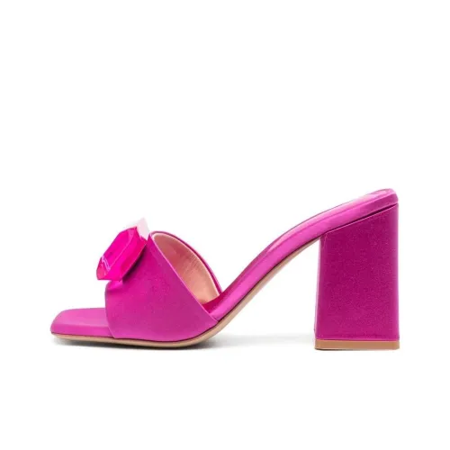 GIANVITO ROSSI Слипоны 9,5 см Женские Фуксия