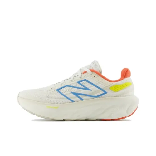 New Balance 1080 v13 Беговые кроссовки Низкий топ Белый Красный Женские
