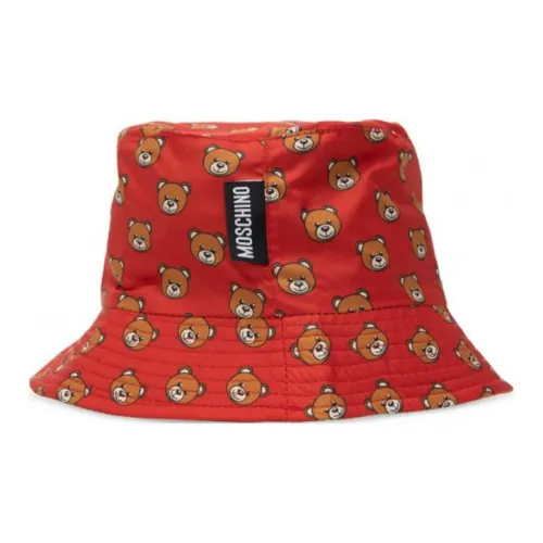MOSCHINO Полиэстер Ведрообразные Шляпы Женские Красные