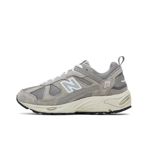 New Balance NB 878 MID Топ Повседневный Городской Коммутирование Беговые кроссовки Унисекс Серый