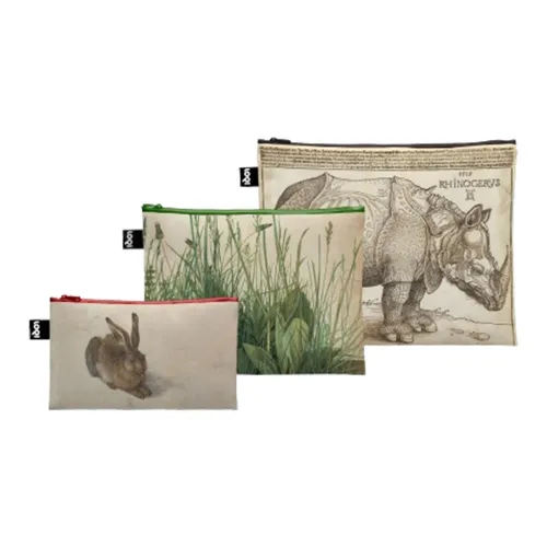 Loqi Путешествие Органайзеры RHINO с Дикий Кролик на газоне Унисекс