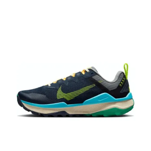Nike Wildhorse 8 Slip-Resistant Abrasion-Resistant Low-Top Беговые кроссовки Женские Черные