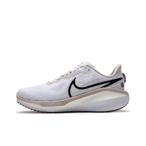 Nike Air Zoom Vomero 17 Low Топ Повседневный Тренировки Городской Коммутирование Беговые кроссовки Женские Белые