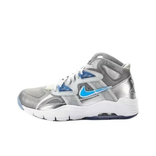Nike Air Trainer SC Амортизация Износостойкий MID Топ Кроссовки для тренировок Мужские Синие Серые