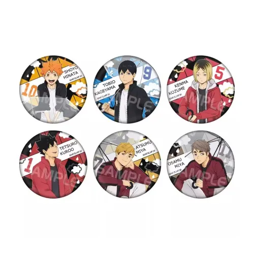 Xhdm Волейбол для подростков Шоё Хината Тобио Кагеяма Коллекция Зонтик Значки