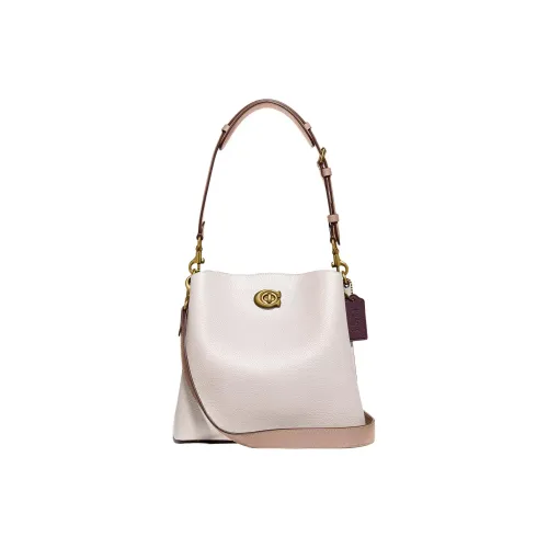 COACH Willow Кожа Ведрообразная Сумка Ручная Сумка Сумка через плечо Сумка на плечо Женская