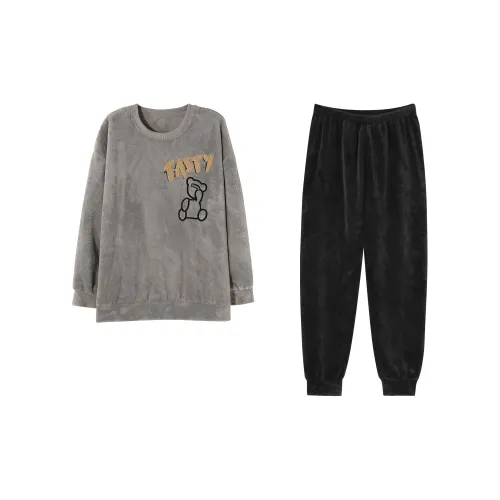 XUANZHITING Серый Мужской Пижамный Комплект