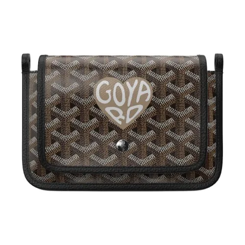 GOYARD Plumet Холст и Кожа Конверт Сумка Ручная Сумка Сумка через плечо Сумка на плечо Унисекс