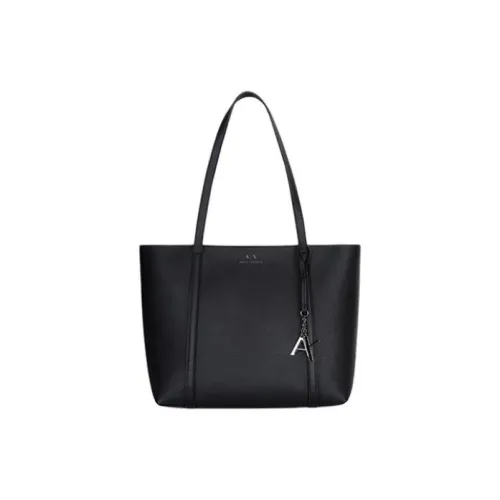 ARMANI EXCHANGEAE ПУ (полиуретан) Синтетическая кожа Тоут Сумка Сумка для покупок Сумка Сумка через плечо Женская Черная