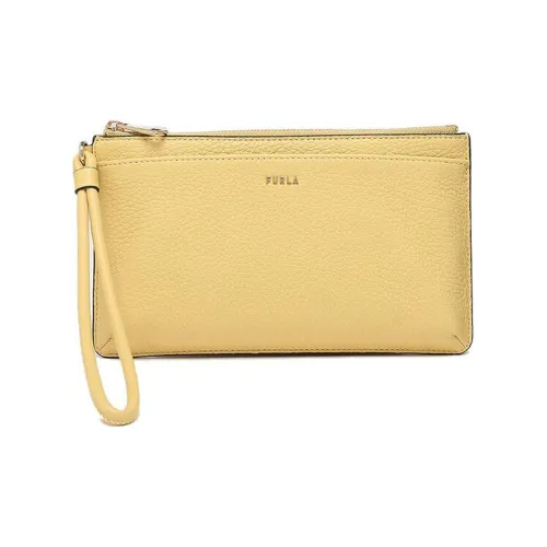 Furla Кожа Клатч Женские Желтый