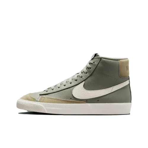 Nike Blazer '77 Slip-Resistant MID Скейтборд Кроссовки Мужские Оливково-Зеленые