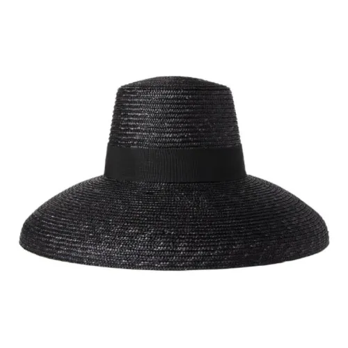 'S MAX MARA Соломенная плетеная шапка и кепки Женские Черный