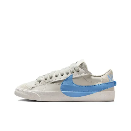 Nike Blazer '77 Jumbo Low Кроссовки для скейтбординга Женские Серый Синий