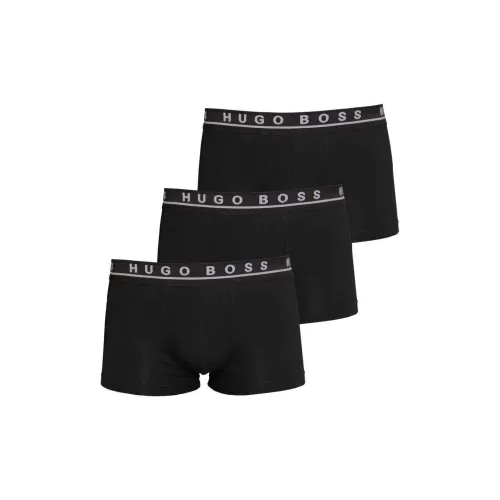 Hugo Boss Трусы Мужские упаковка из 3 штук черного цвета