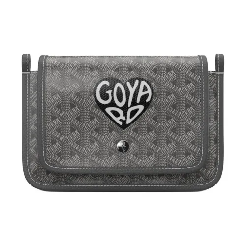 GOYARD Plumet Холст и Кожа Конверт Сумка Ручная Сумка Сумка через плечо Сумка на плечо Унисекс