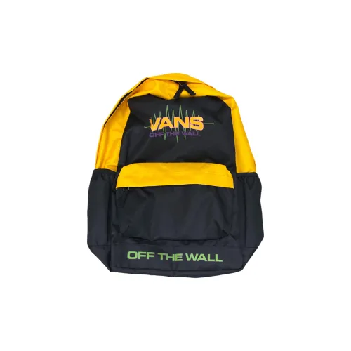 Vans Полиэстер Рюкзак Унисекс Черный и Желтый