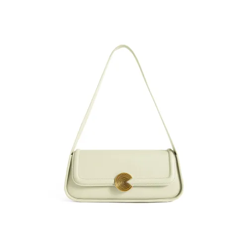 Simedin Коровья кожа Сумка на плечо Женская Белая Черная