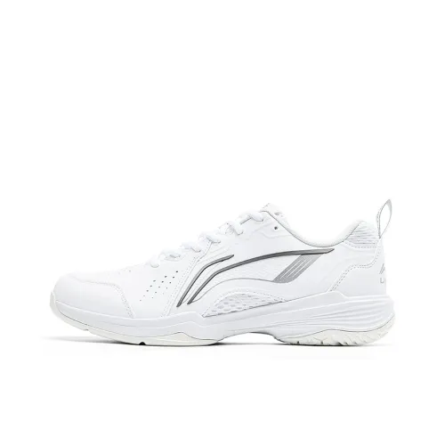 Лайнер FLYING EAGLE противоскользящий устойчивый к истиранию дышащий низкий топ для бадминтона унисекс белый