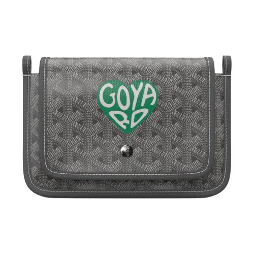 GOYARD Plumet Холст и Кожа Конверт Сумка Ручная Сумка Сумка через плечо Сумка на плечо Унисекс